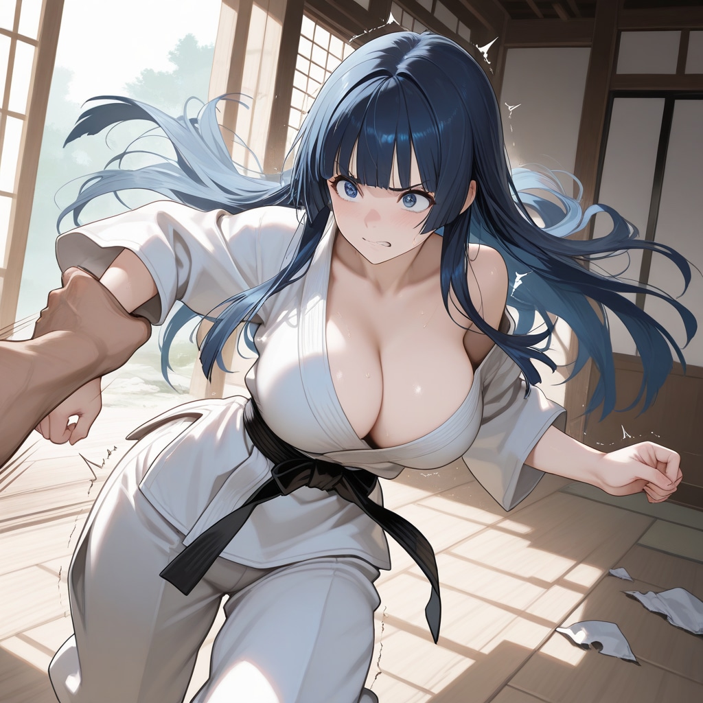 空手娘　格闘1　道場破り