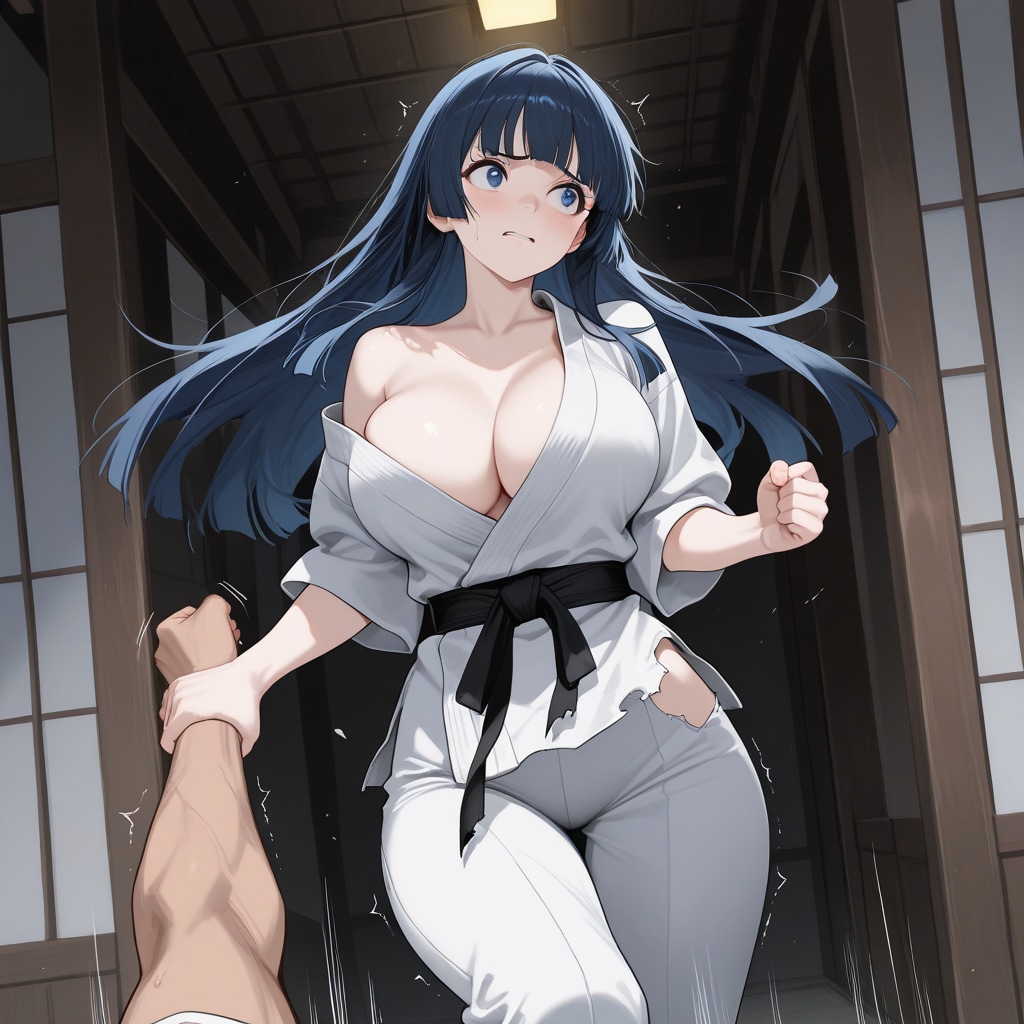 空手娘　格闘1　道場破り