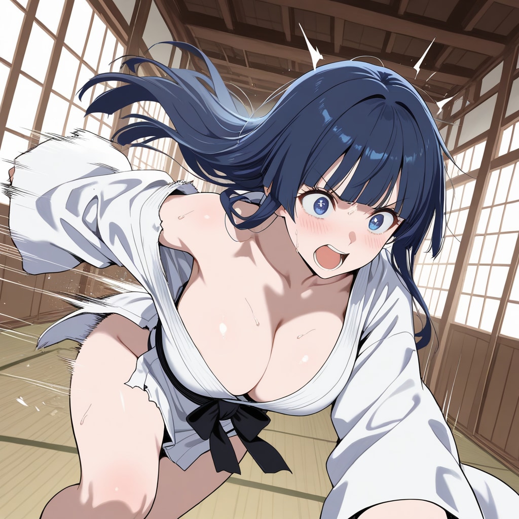 空手娘　格闘1　道場破り