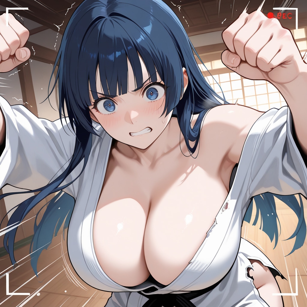 空手娘　格闘1　道場破り