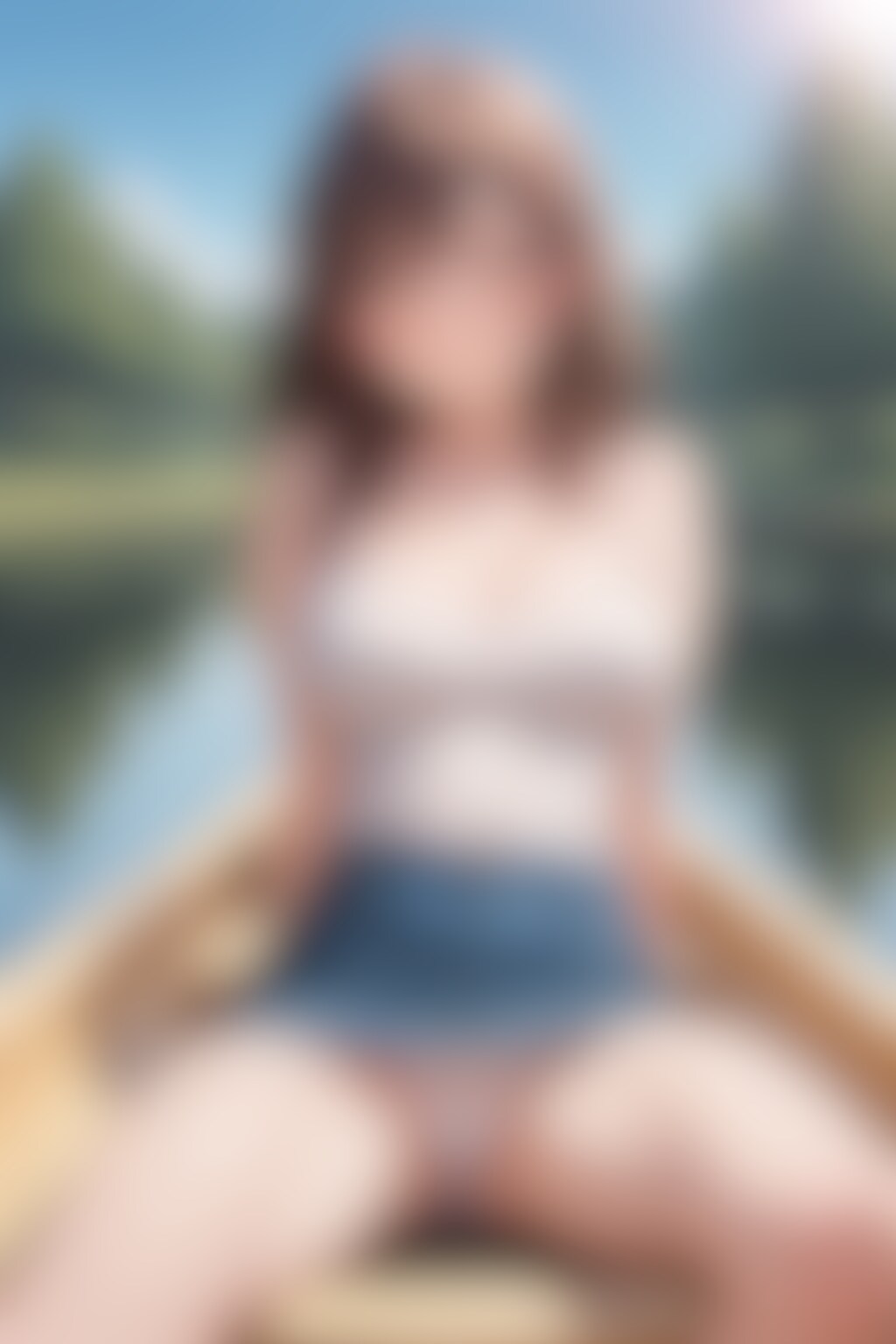 40枚:同一人物のボートパンチラ④