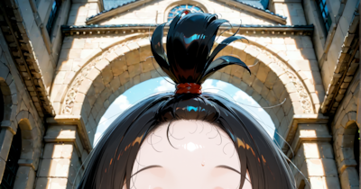 ちょんまげアレンジ