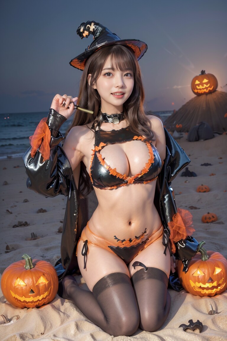 （40枚）香織@2024/10/22_ハロウィン衣装②