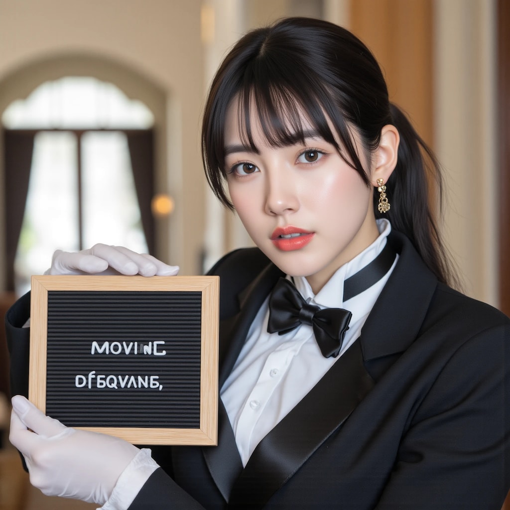 お蔵入り：お引越し準備中の執事ちゃん