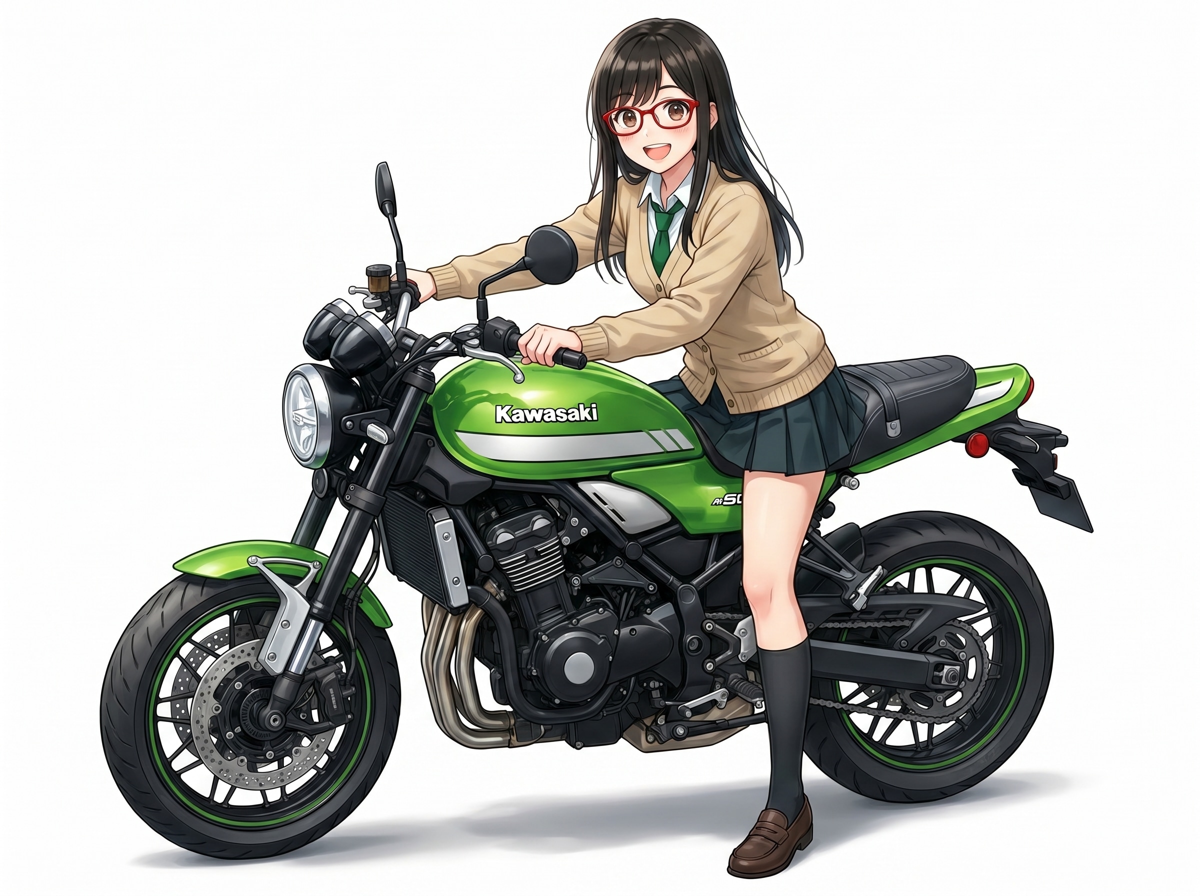 今給黎結月さんバイクガチャ(ボツ集)