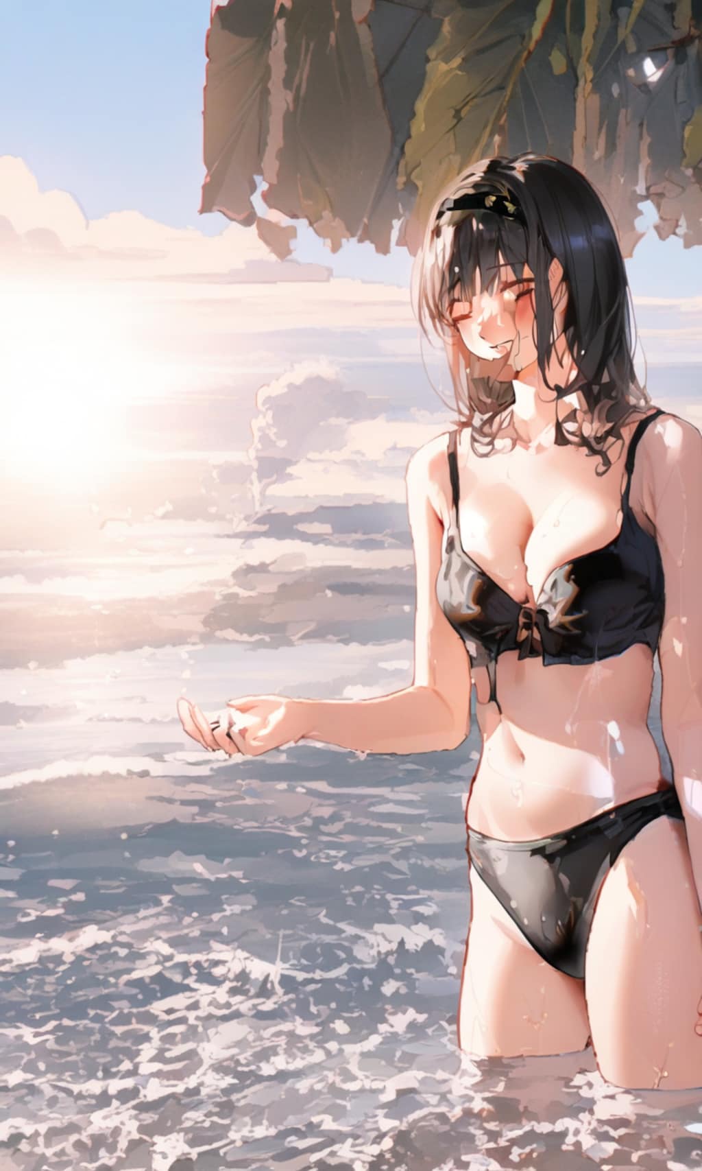 没水着イラストです