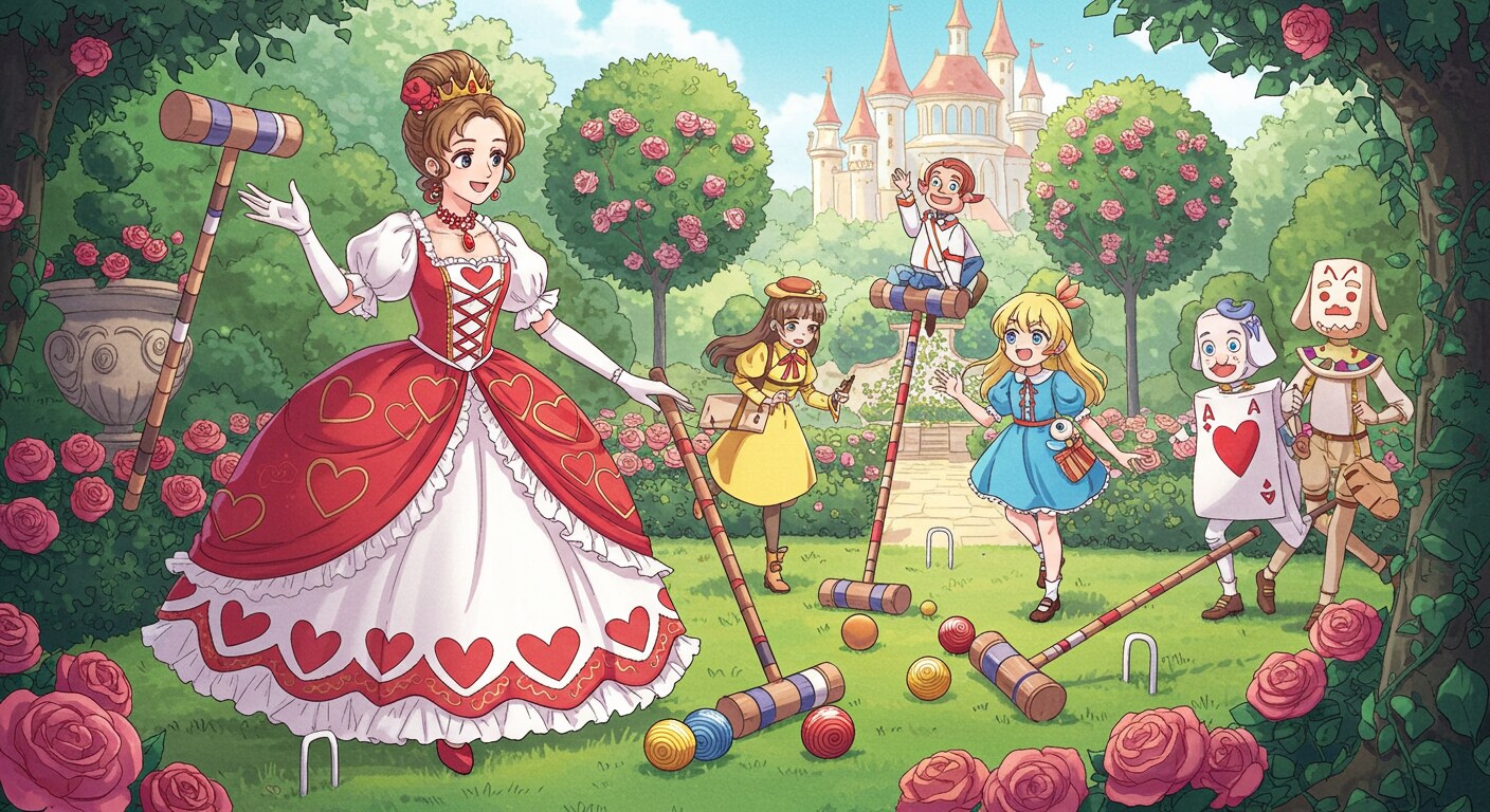 ハートの女王のクロッケー大会 -3