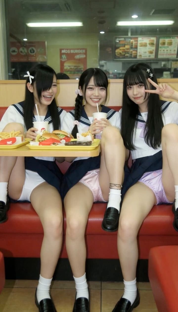 【動画リンク付き】みんなで楽しくパンチラ