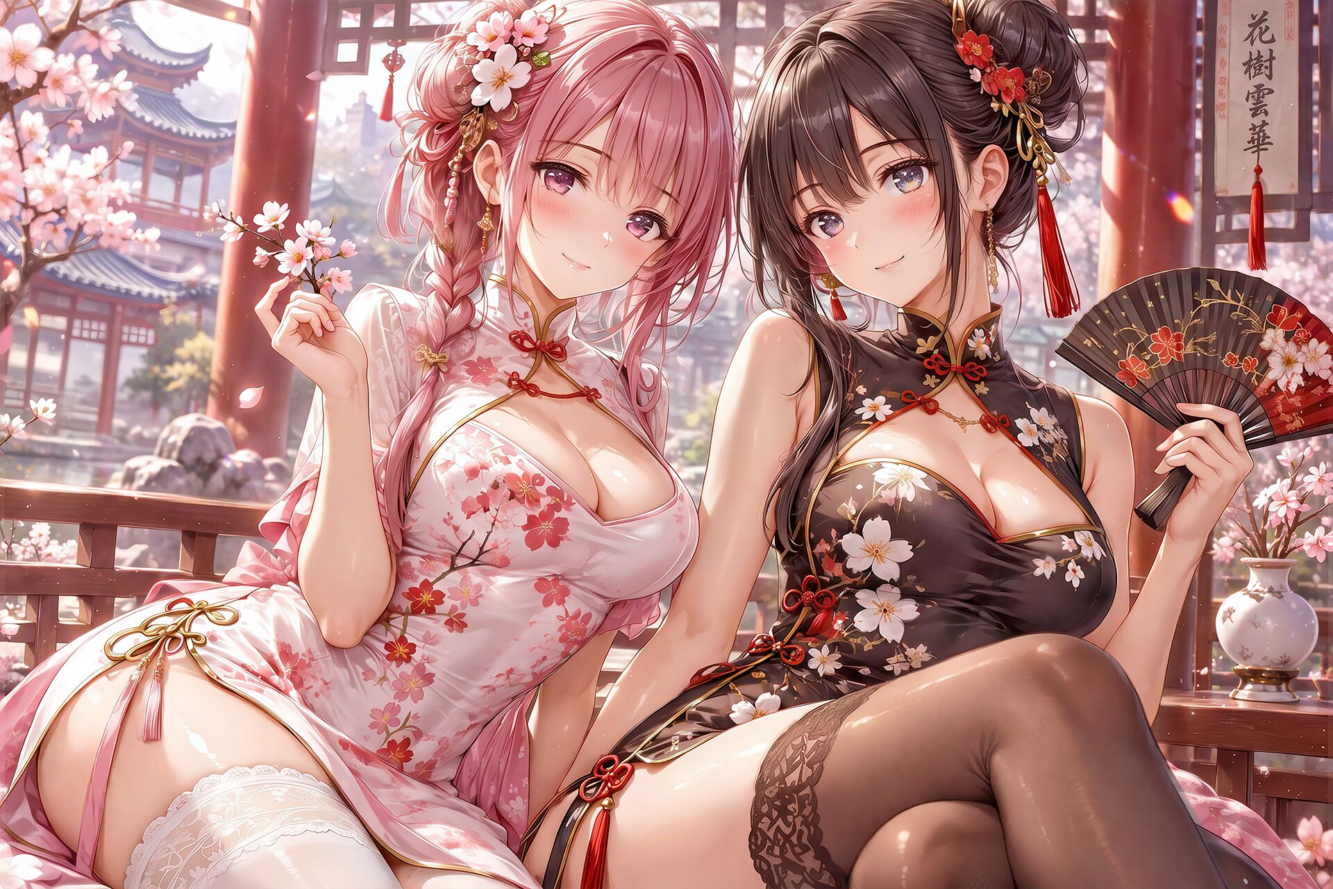 メイリンとホンファ