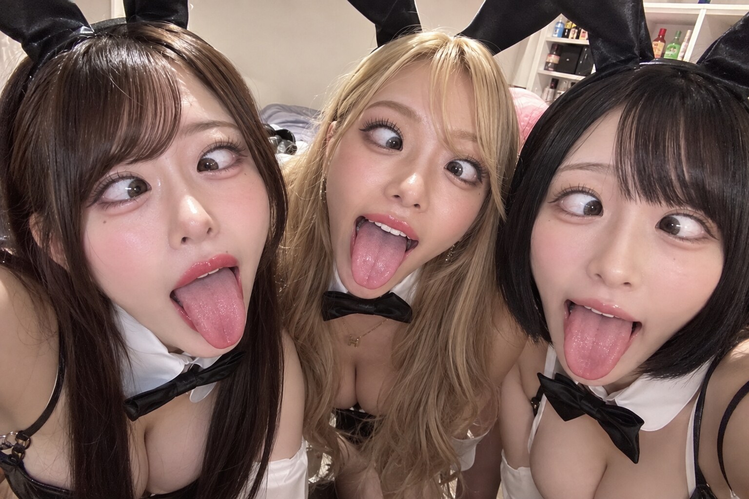 【18枚】バニーアへ顔（複数人）