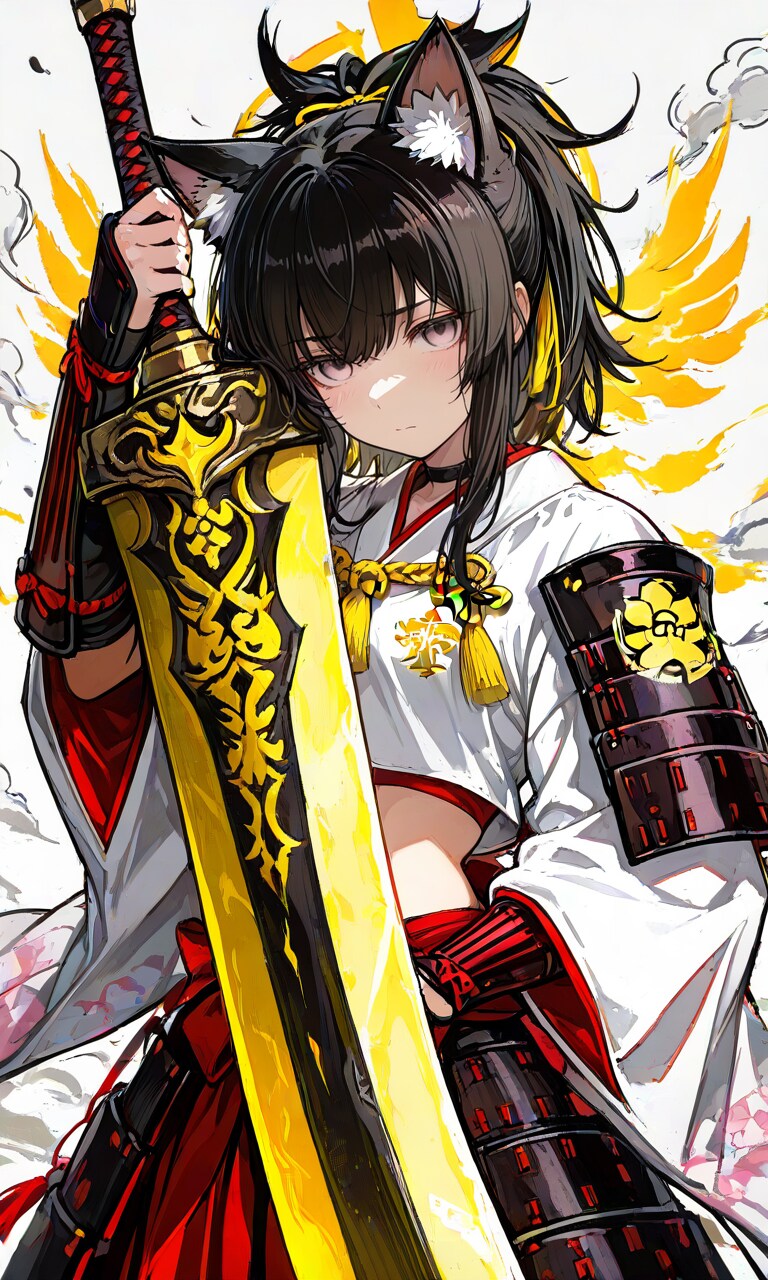 朔雷（さくら）の検討中イラスト・設定②