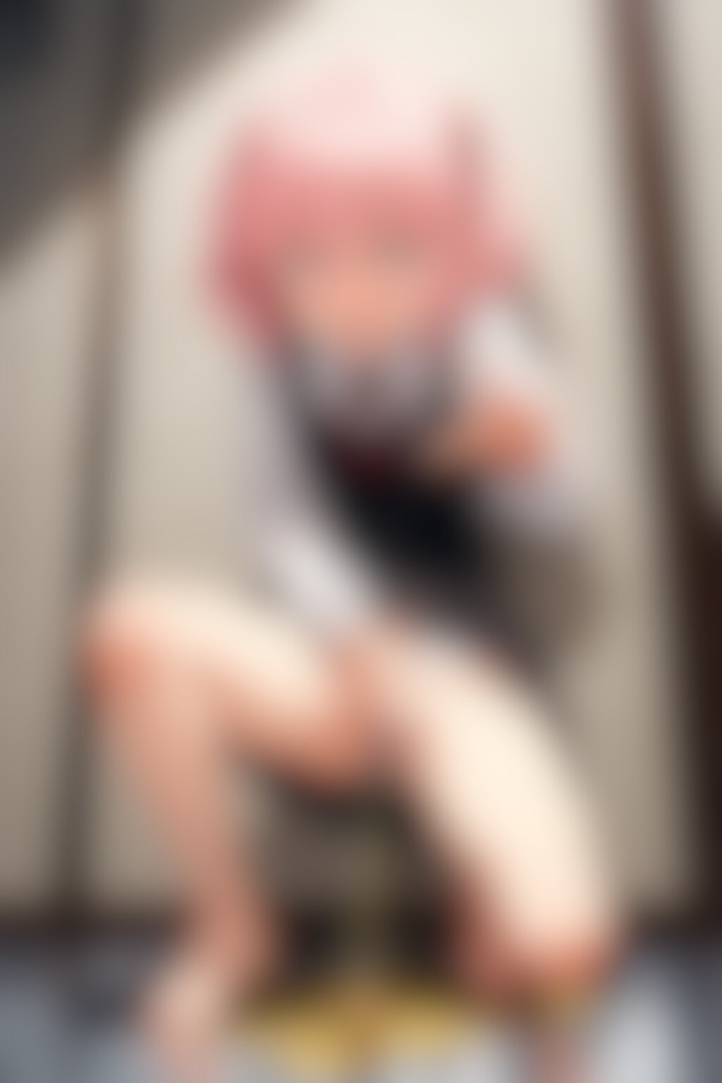 おしっこを限界まで我慢させた結果(26)