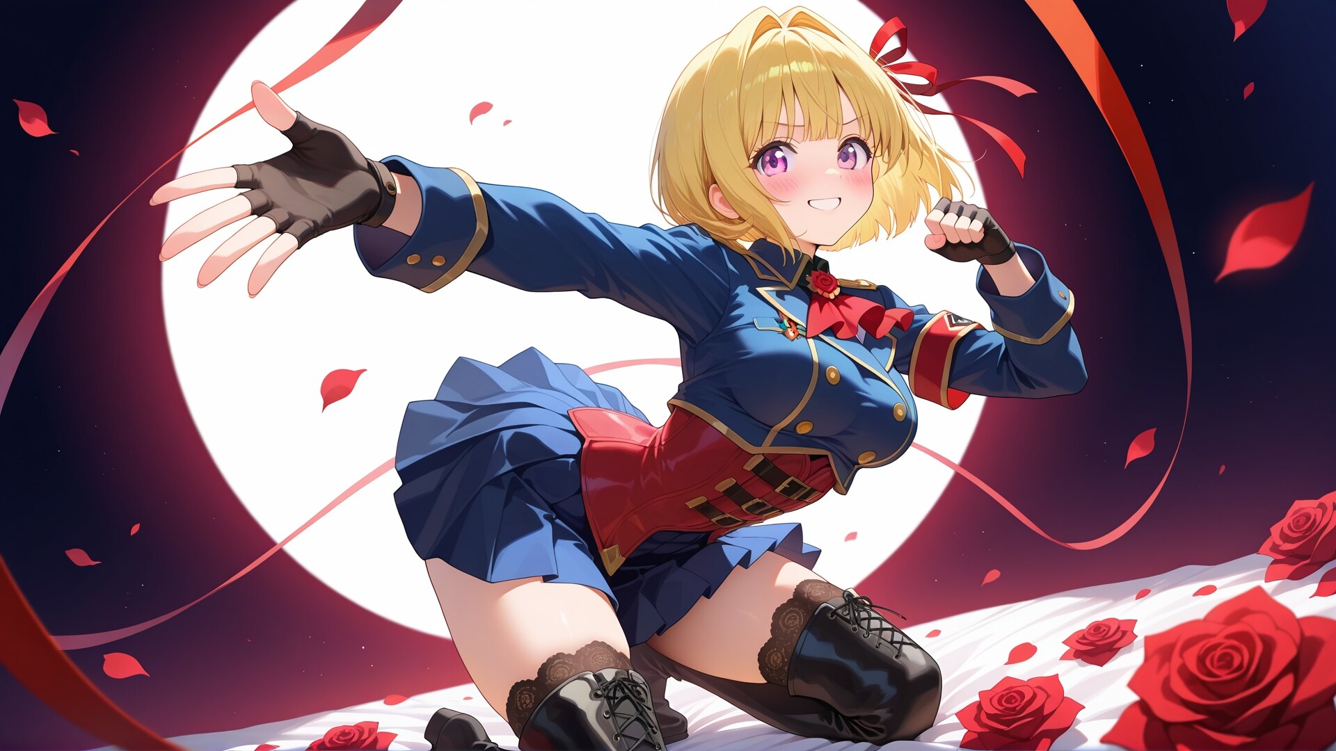 リボンの怪盗アイドルコーデ