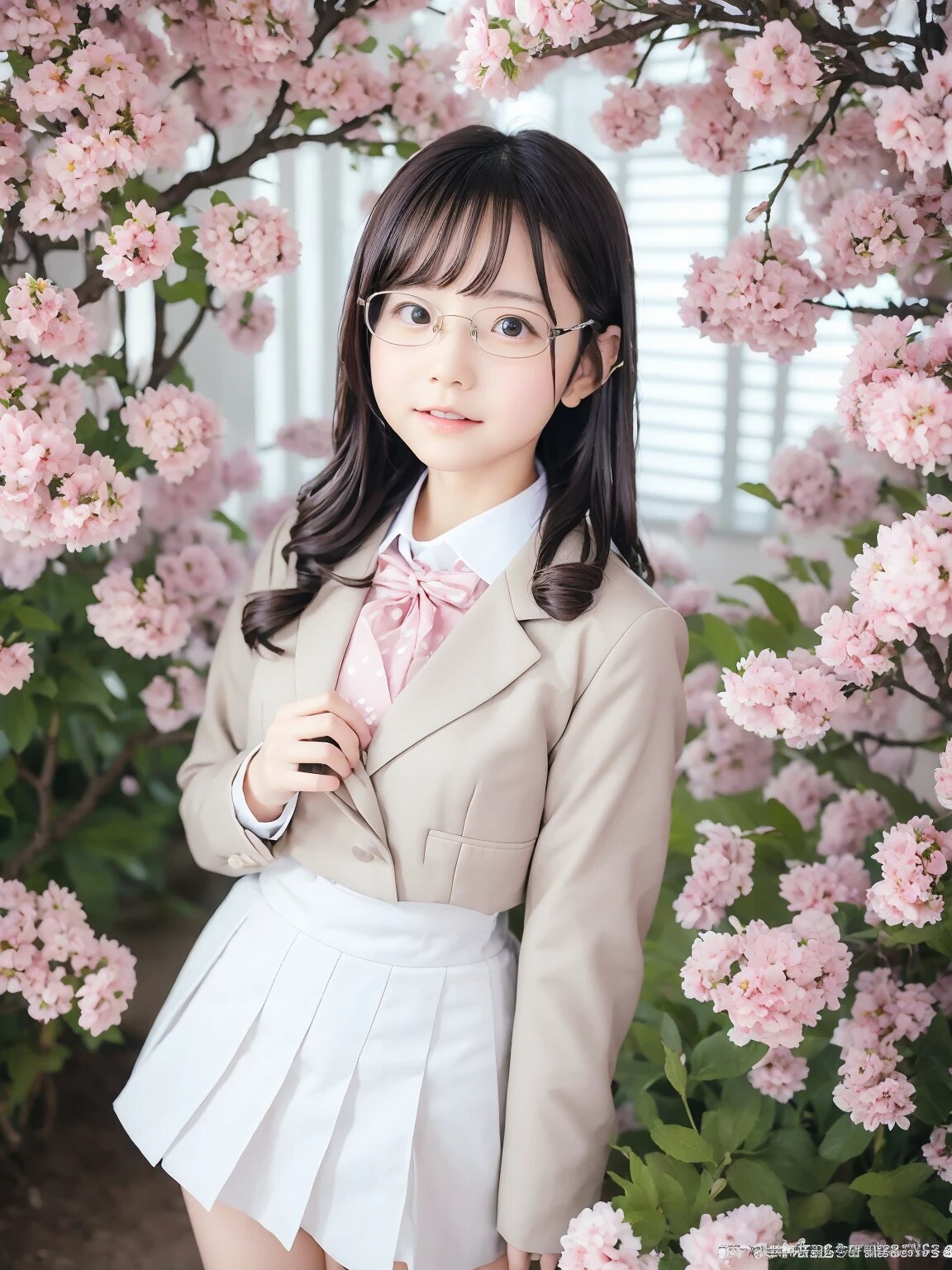 花、キレーー