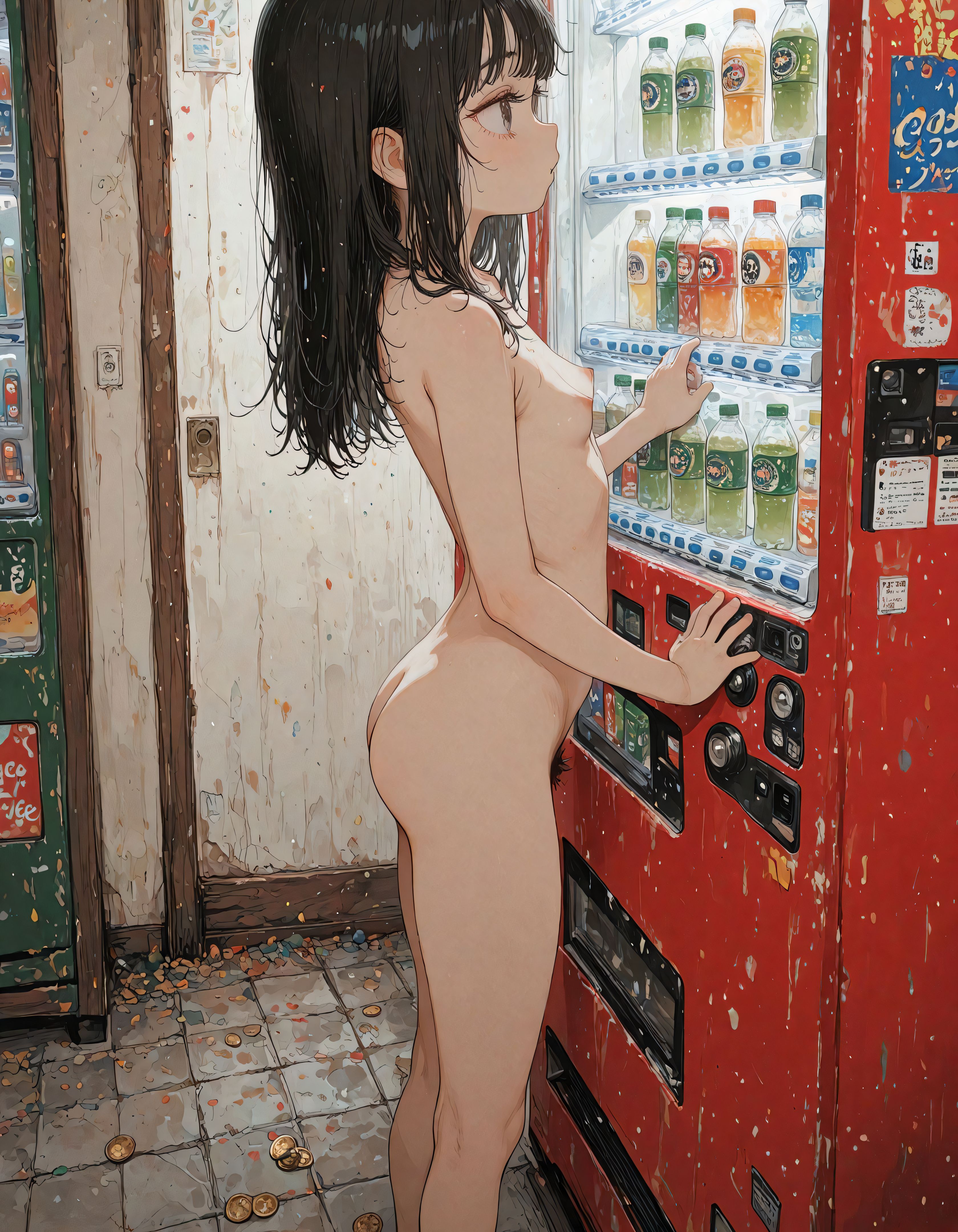 全裸と陰毛とか