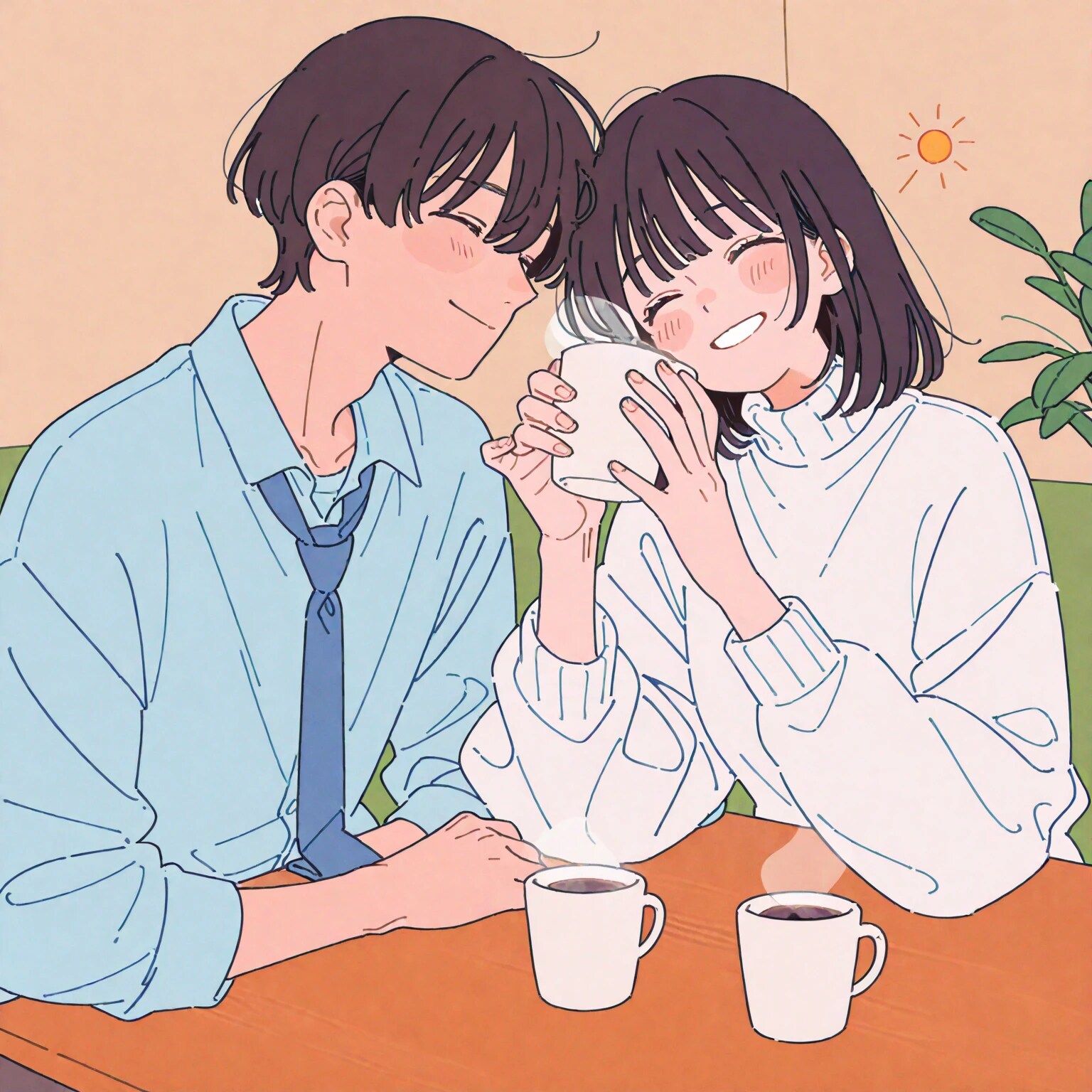 コーヒー淹れたよ☕　～リリィ・フラット1