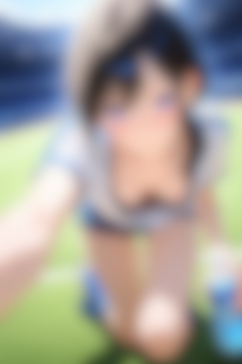 33枚:マネージャー胸チラ