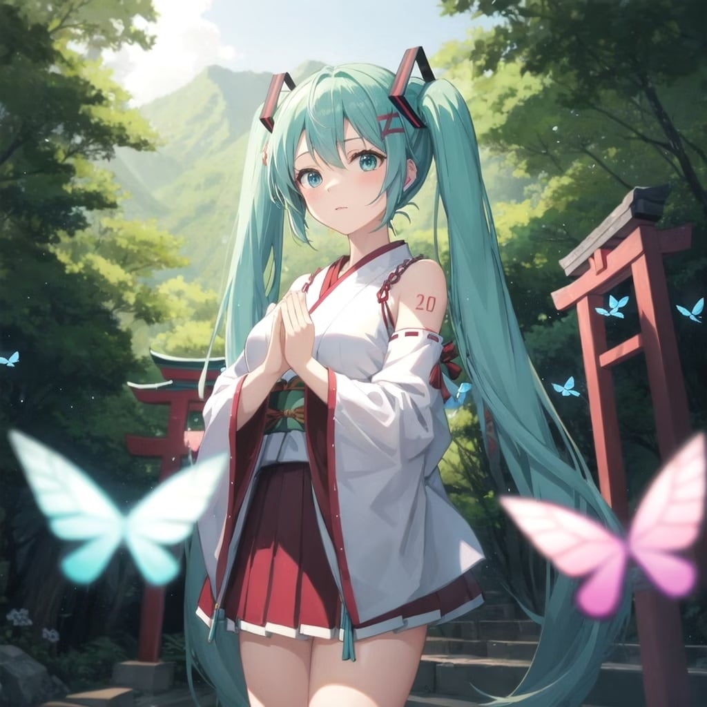初音ミク⛩️巫女