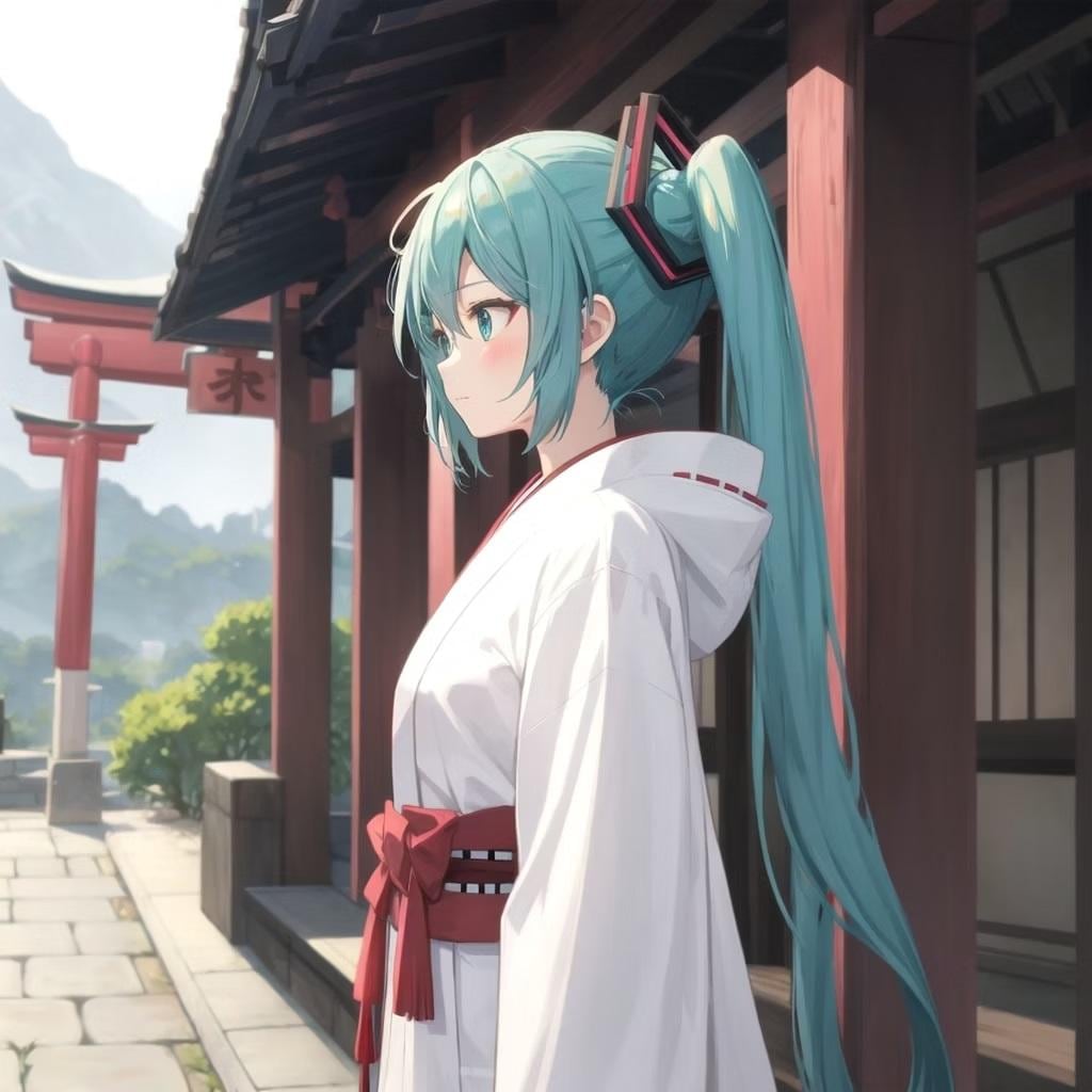 初音ミク⛩️巫女