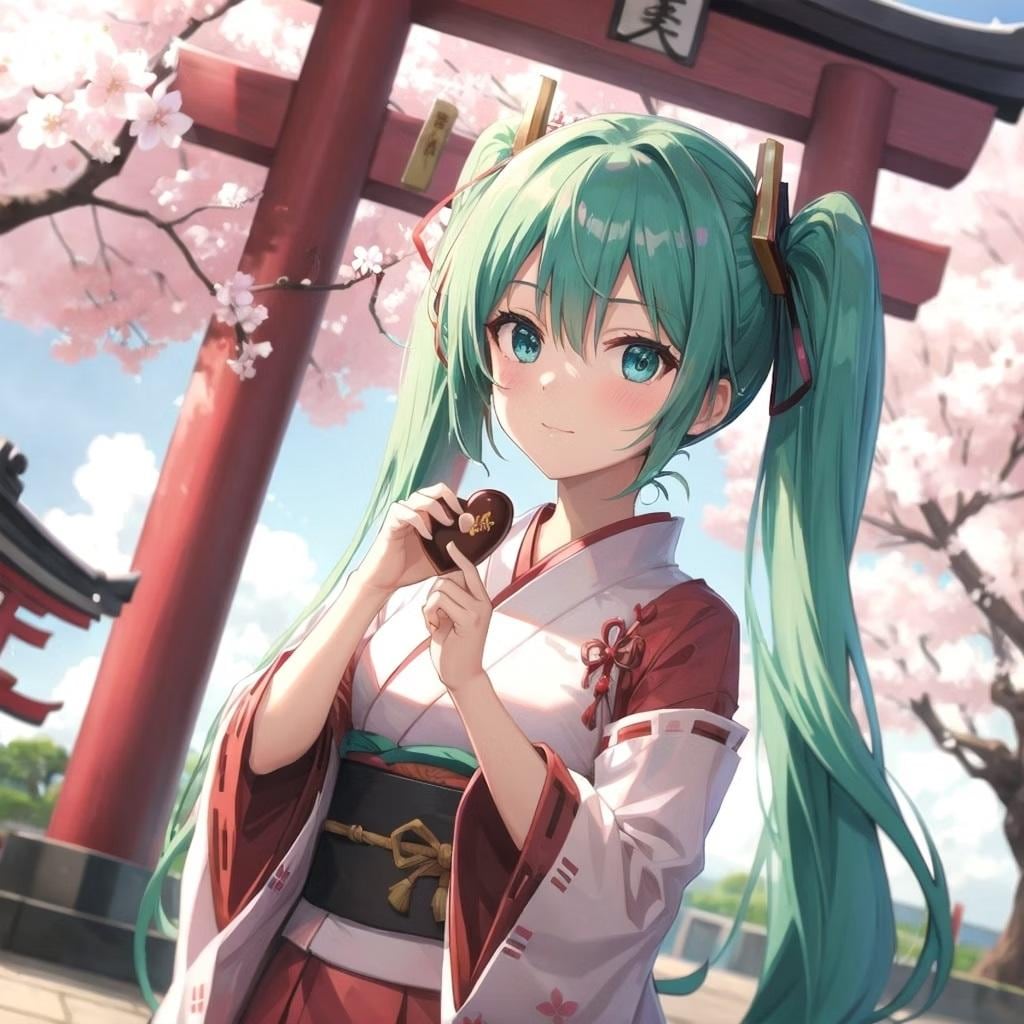 初音ミク⛩️巫女