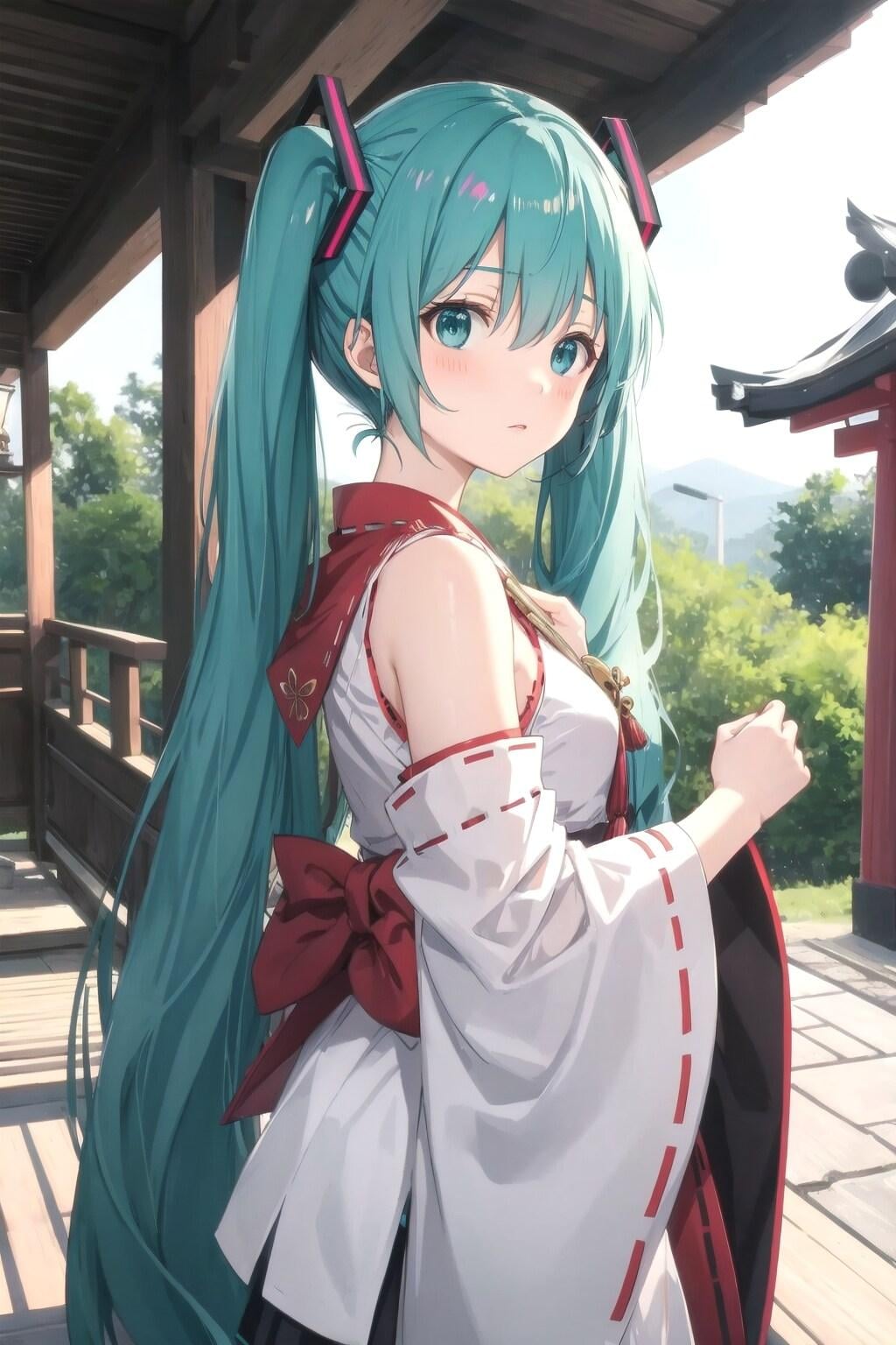 初音ミク⛩️巫女