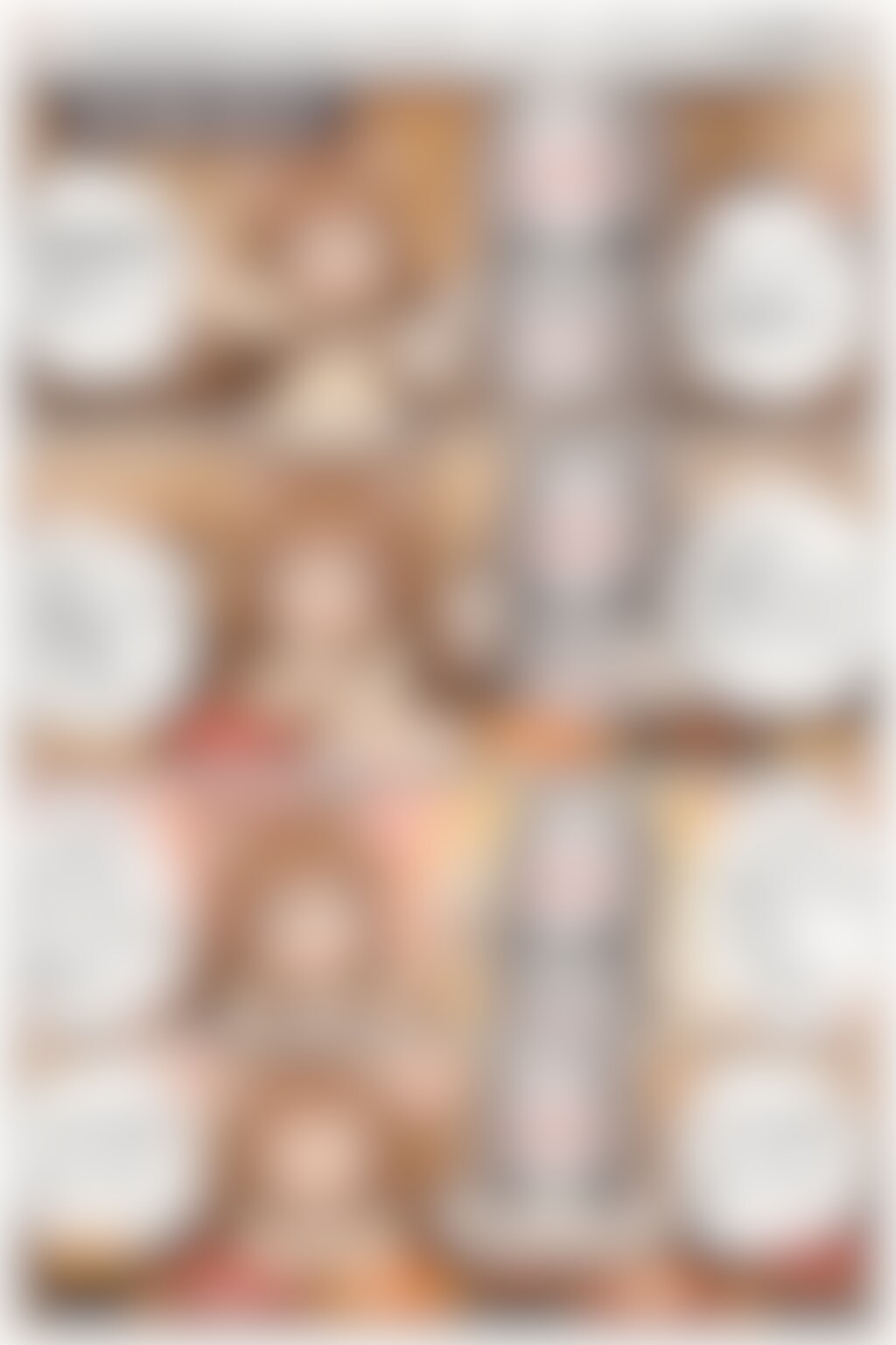 小さな女の子とスーパードライの４コマ漫画(回転寿司編)