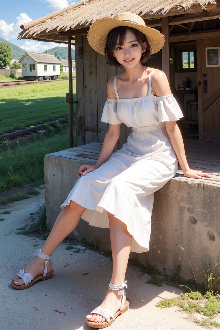 （40枚）まどか先生@2024/10/04_田舎駅③