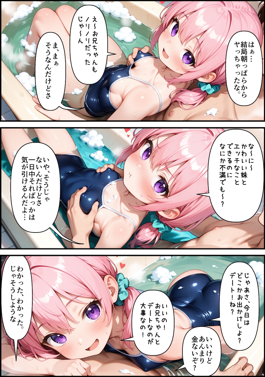 イチャラブいもうとソープ②