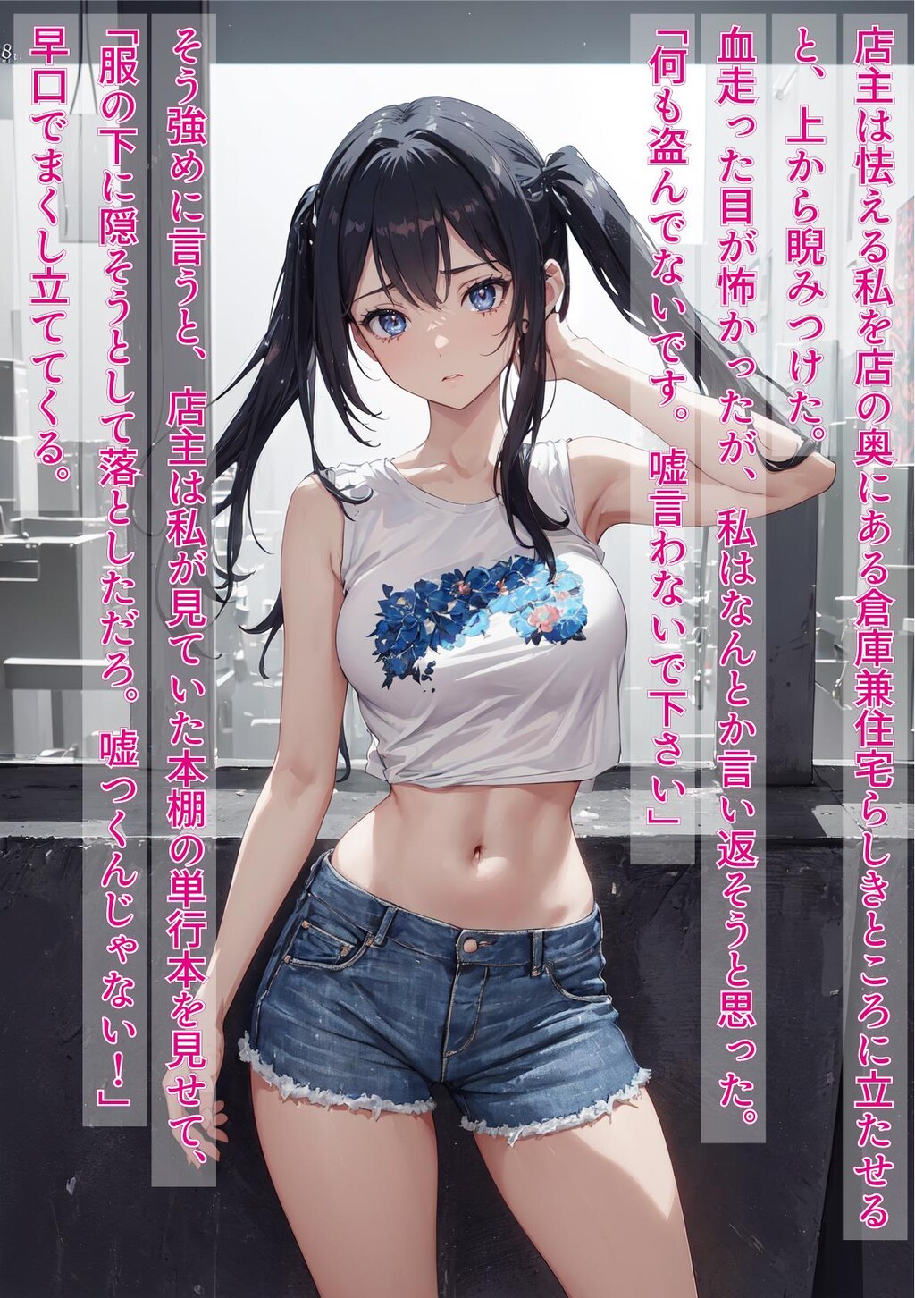 発育の早かった私が、店主に脅され激しい陵●を受け、性●隷にされるまで【旧作/体験版】