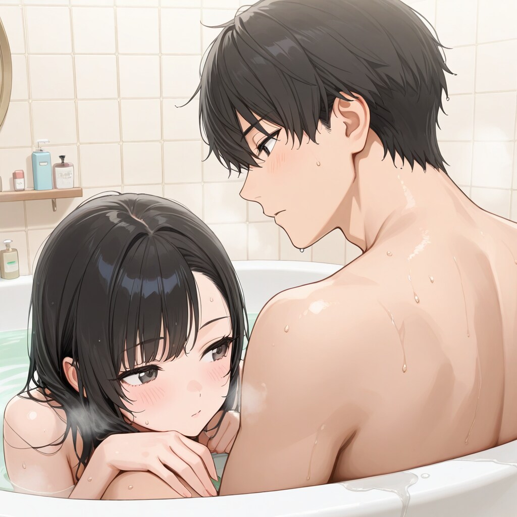 お風呂で燃え上がったら🥰