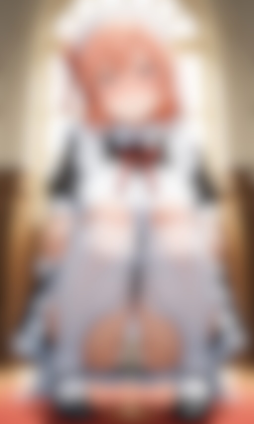 おしっこお漏らしチャレンジ【結ヶ〇結衣】(メイド)