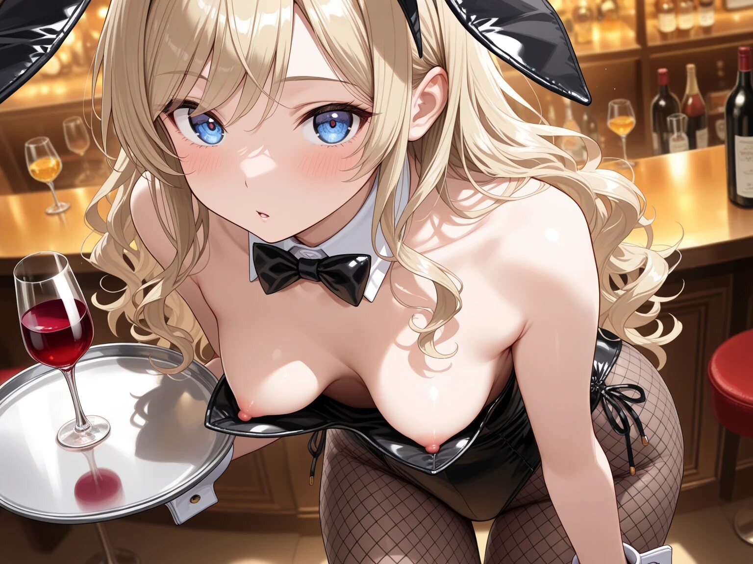 40枚:バニーガールのポロリ