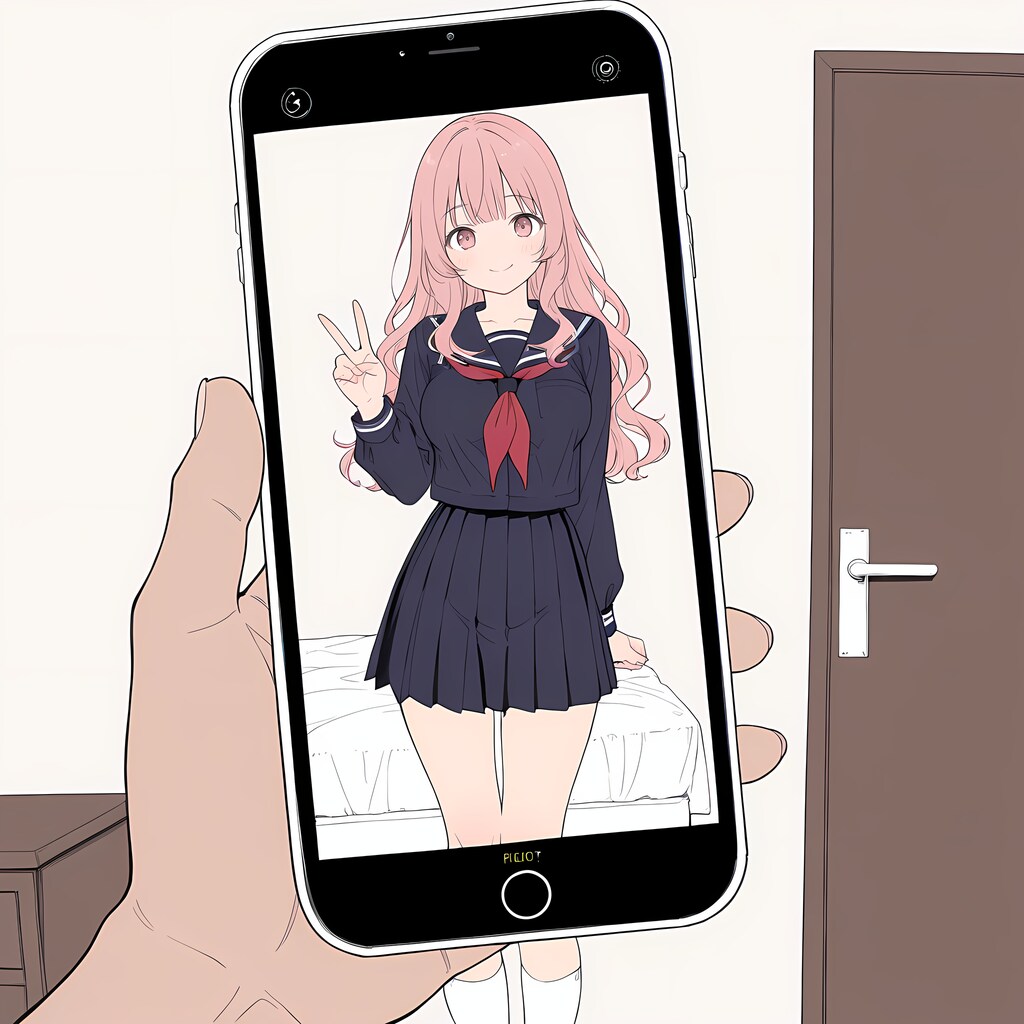 彼女からの写真