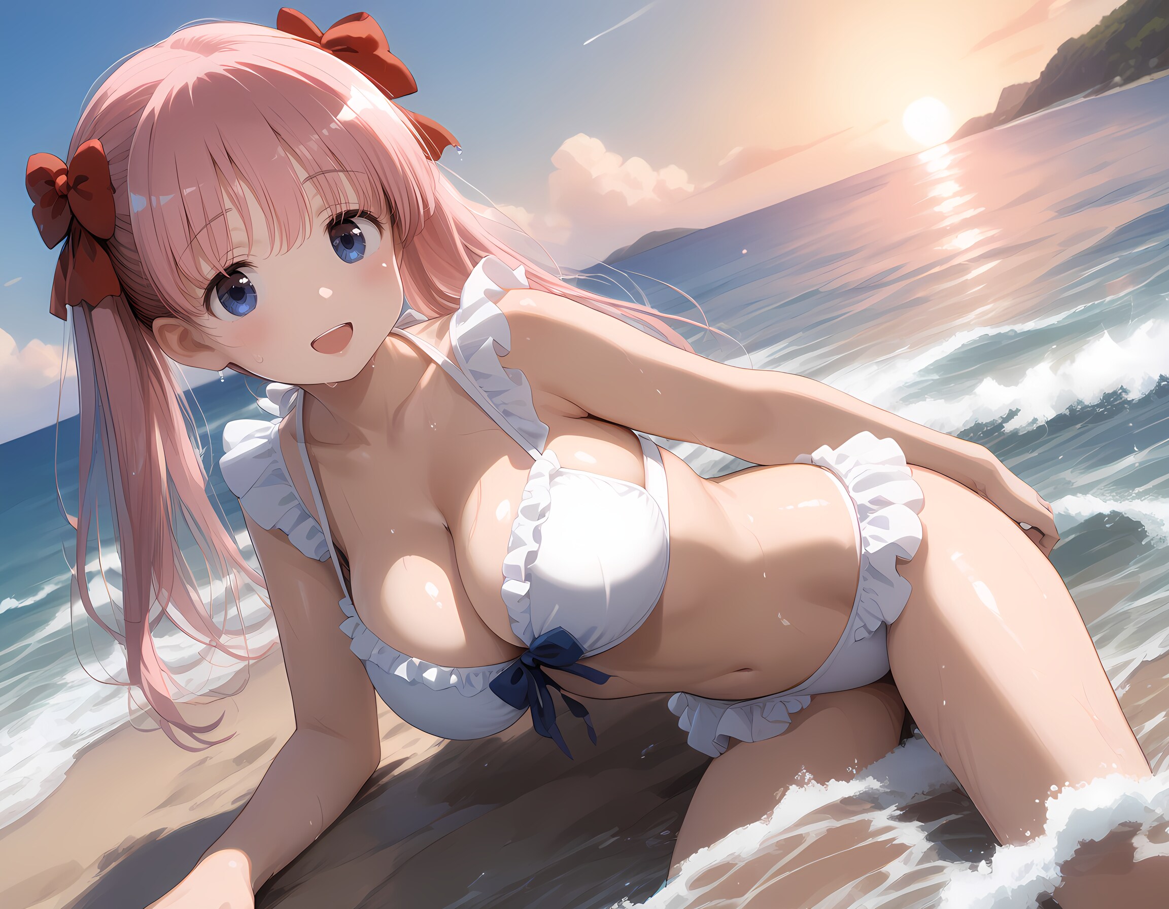 【咲-Saki-】のどっちのフリル水着【多目版】