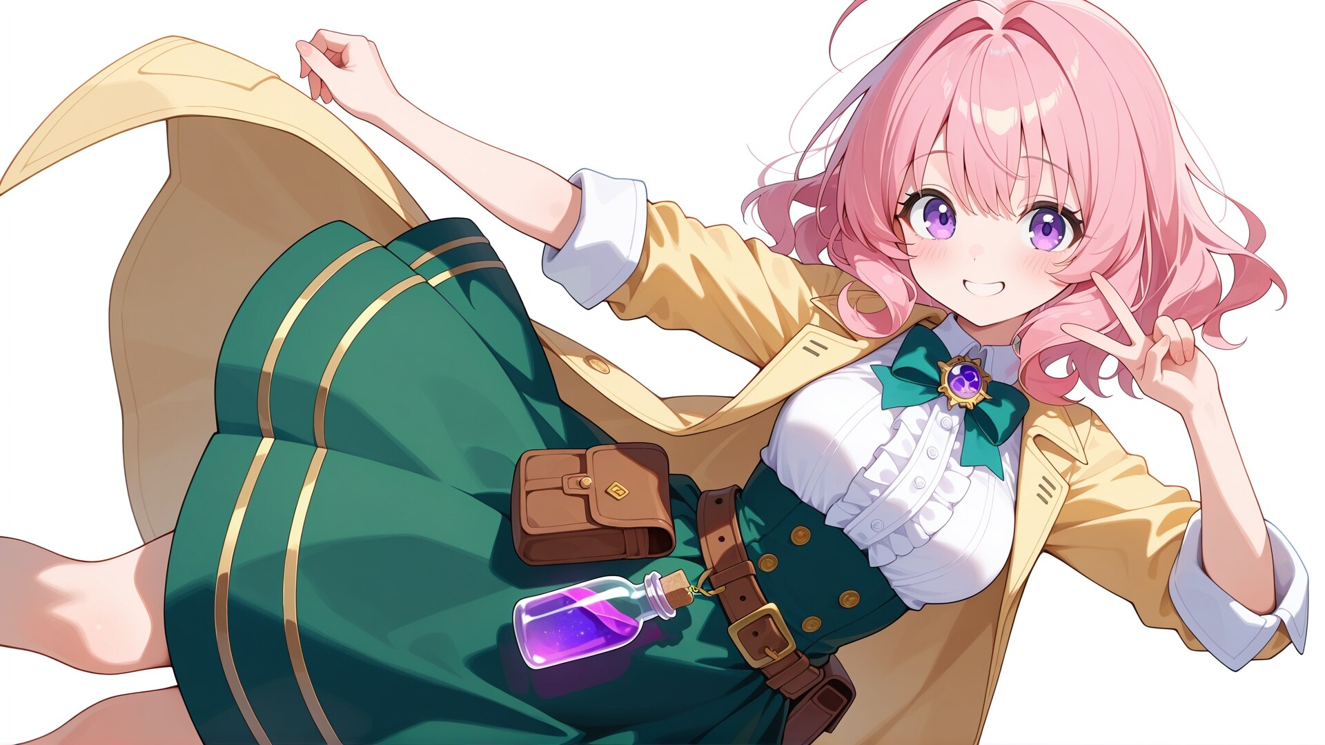 錬金研究室のアシスタントコーデ