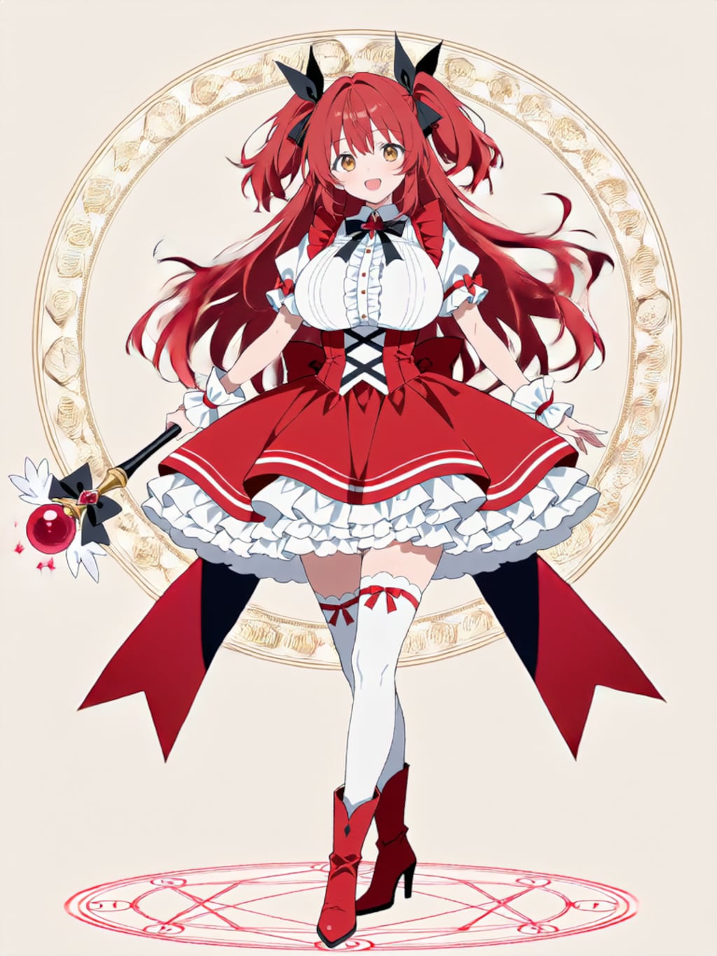 変身！魔法少女 チヒロ【パラパライラスト】