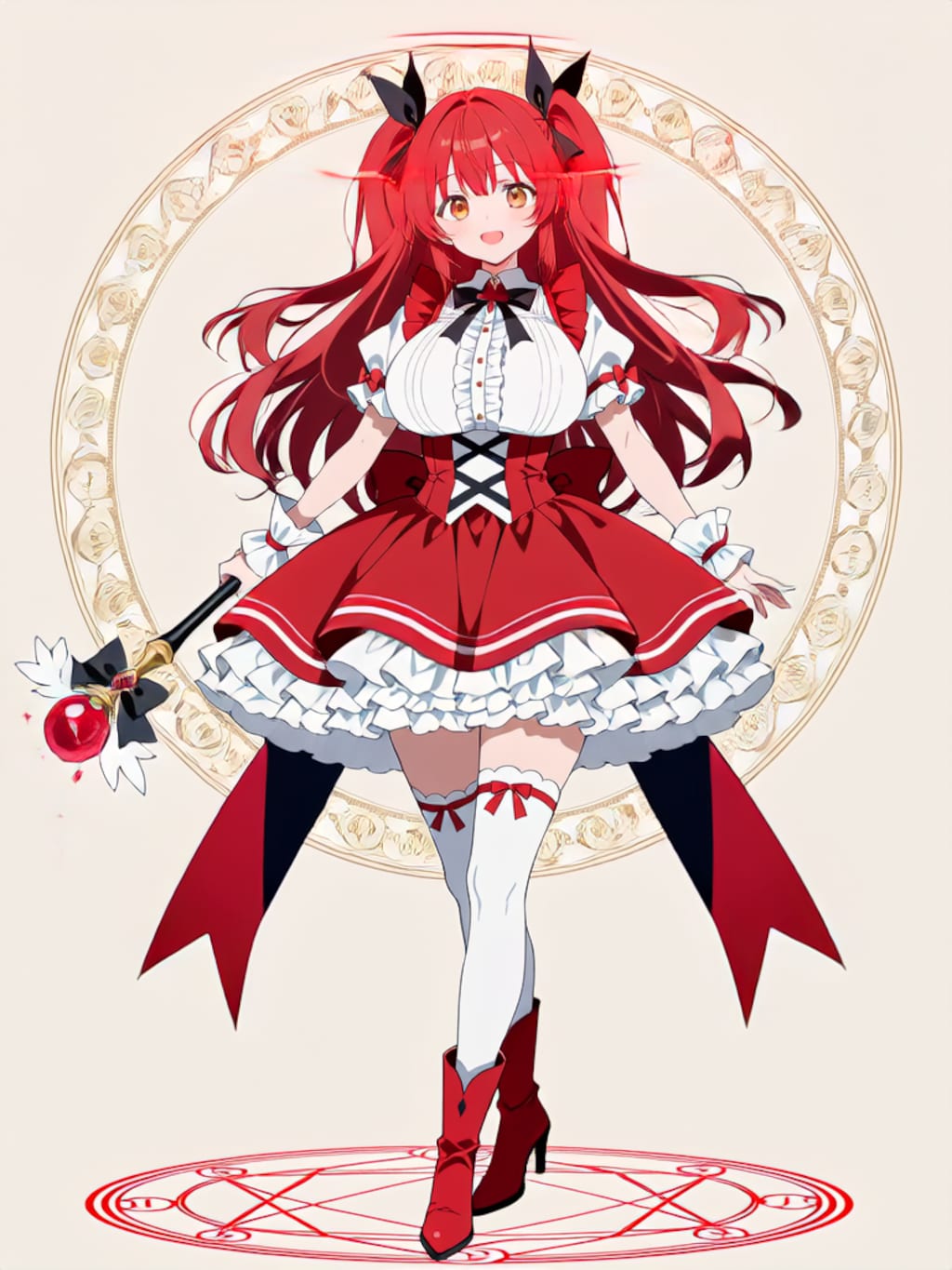 変身！魔法少女 チヒロ【パラパライラスト】