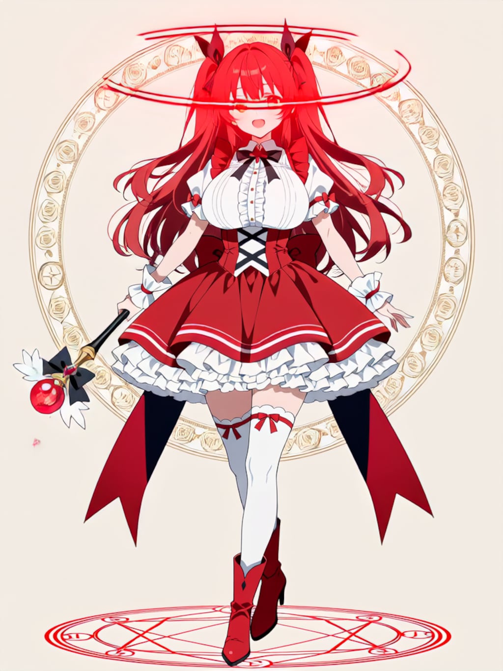 変身！魔法少女 チヒロ【パラパライラスト】