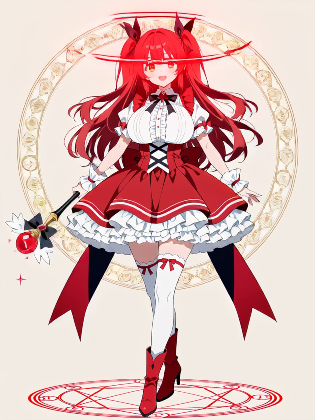 変身！魔法少女 チヒロ【パラパライラスト】