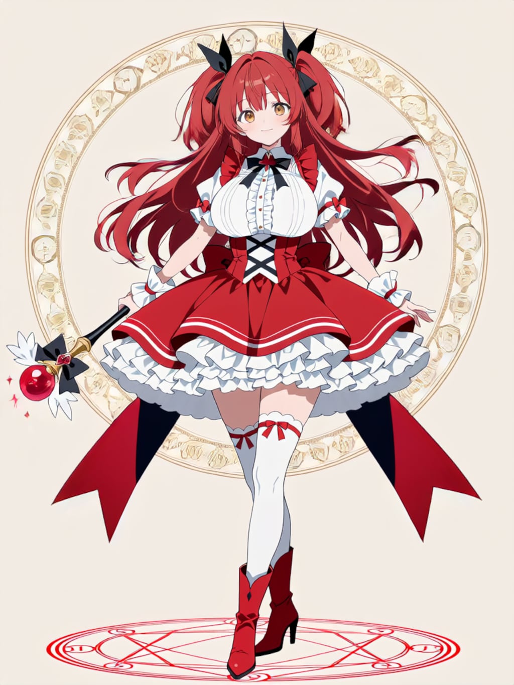 変身！魔法少女 チヒロ【パラパライラスト】