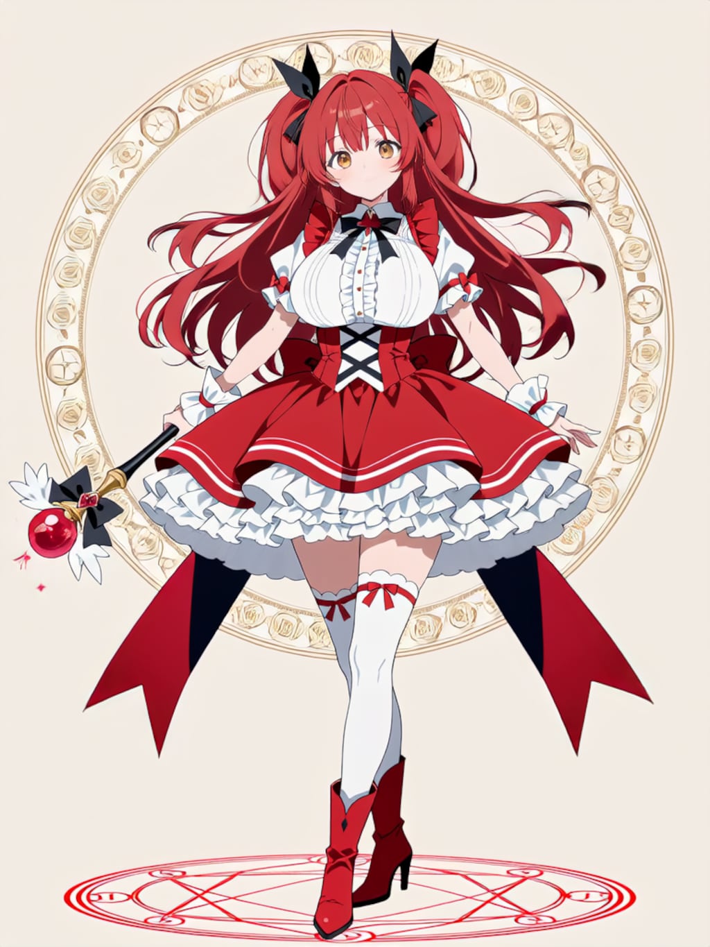 変身！魔法少女 チヒロ【パラパライラスト】