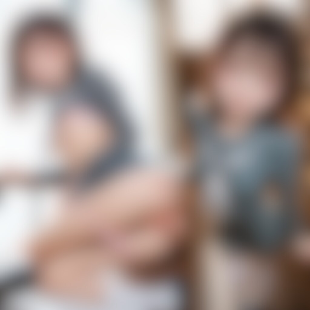 40枚）二穴責め♡グレー制服女子