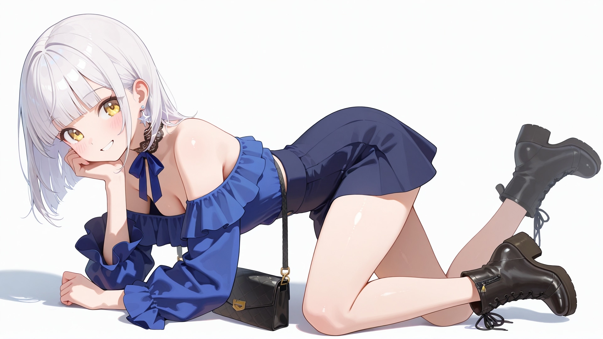 ミッドナイトブルースパイスコーデ