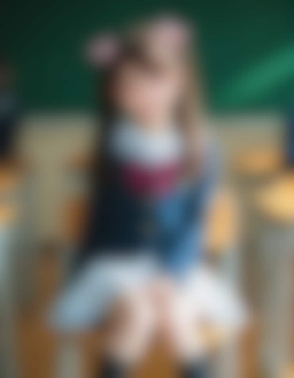 251224P【10枚】セーラーブレザー制服の愛子