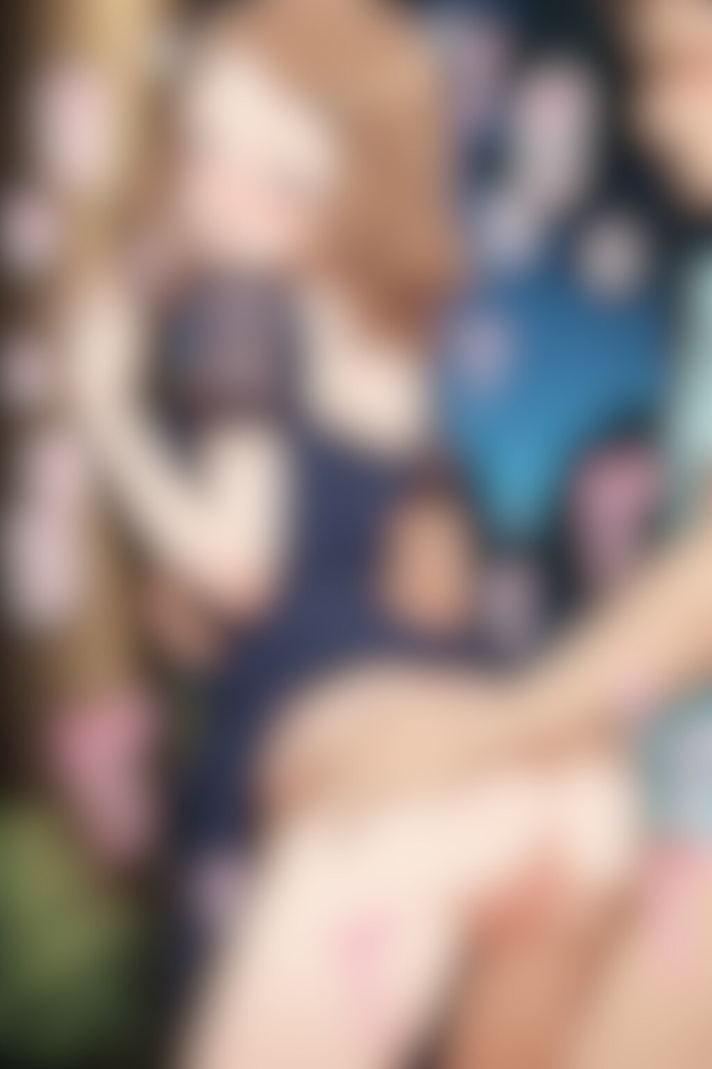 公園の暗がりでソバージュちゃんを後ろから💞✨