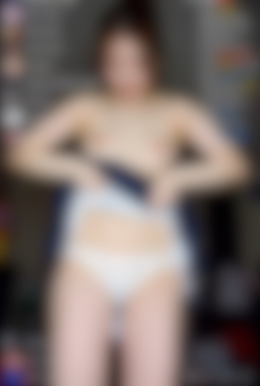 BAN覚悟のおっぱい配信