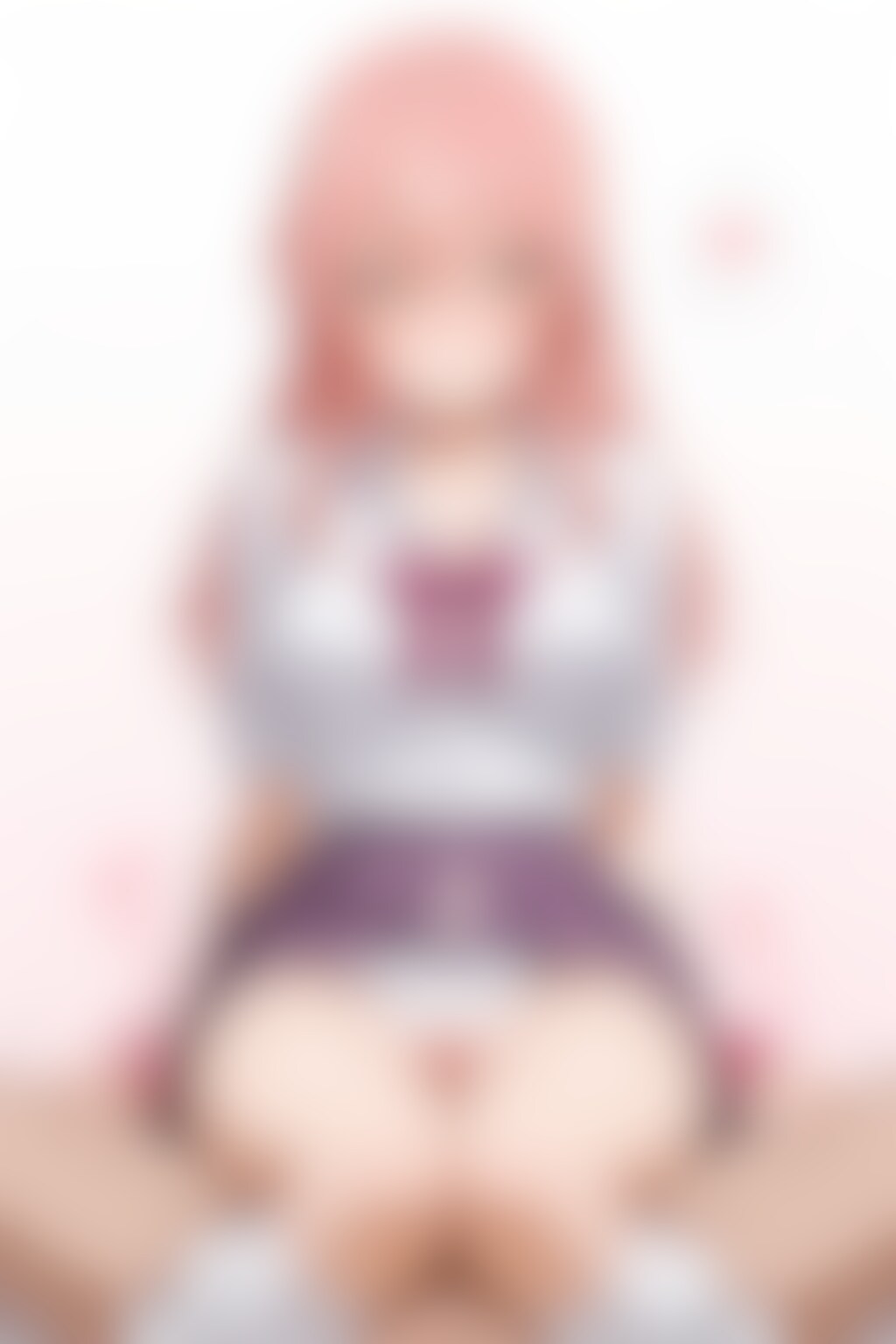 城ヶ崎美嘉｜制服パンチラ太ももコキ