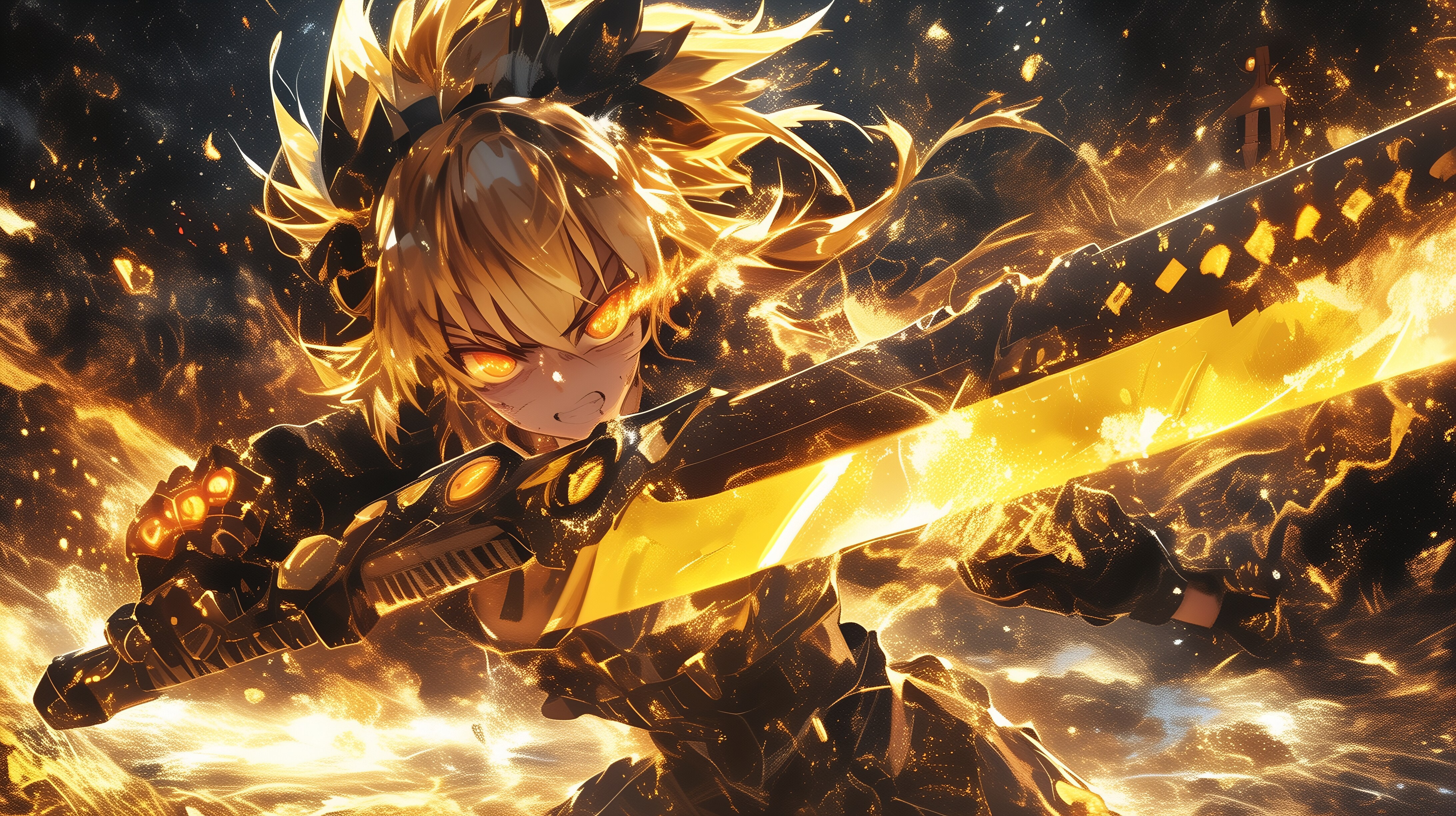 黄金の剣士part2