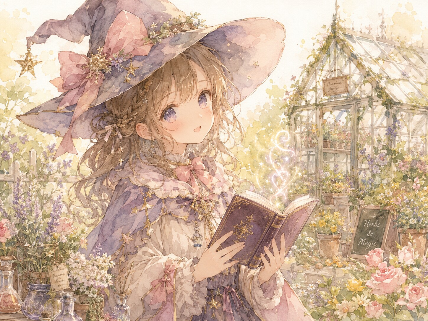 花庭の魔女見習い