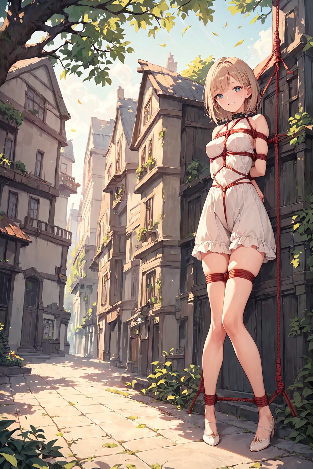 ボンデージを楽しむ少女(17)